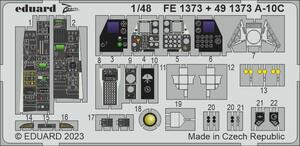 エデュアルド(FE1373) 1/48 A-10C用エッチングパーツ(アカデミー用)