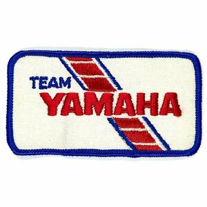 チーム ヤマハ ビンテージ パッチ TEAM YAMAHA Vintage Patch バイカー 国産旧車 Biker Japanese Motorcycle