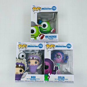 新品未開封 ファンコ ポップ モンスターズ・インク 1153 ブー 1154 セリア 1155 マイク セット Funko POP PIXAR MONSTERS