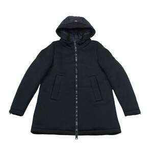 HERNO ヘルノ ブルゾン ロング丈 42 BLK イタリア製 GC0206D - 12400 - 9393