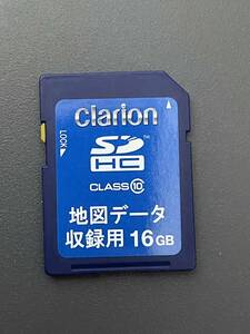 クラリオン ナビ QY7325VA QY7325V-A用 2014年度　地図データSDカード 動作問題なし