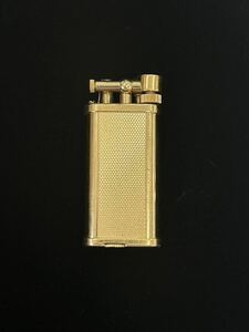 【希少1円スタート】Dunhill uniquedunhill アンティーク ガスライター ゴールドカラー ハンマー 0005y