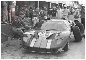 ポスター★Ford GT40 1966 セブリング12時間レース フォトポスター★フォード GT40 Mk.II/シェルビー/フォードvsフェラーリ/ルマン