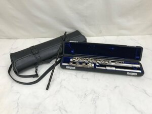 Y1480　中古品　木管楽器　フルート　MATEKI FLUTE　マテキフルート　925 H足部管　　【ケース付き】