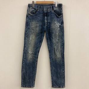 DIESEL Jogg Jeans NARROT ダメージ加工 ジョグジーンズ メンズ W28 ディーゼル ジョガーパンツ スウェットデニムパンツ 2120288