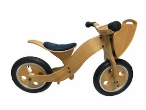 さあ！ ウッディバイク からはじめよう！　WOODY BIKE 二輪車 自転車　幼児 子供 前カゴ　ハンドル　オプション多数！木製 バランスバイク