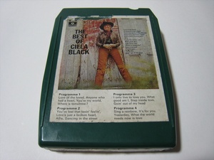 【8トラックテープ】 CILLA BLACK / BEST OF CILLA UK版 シラ・ブラック BEATLES 関連