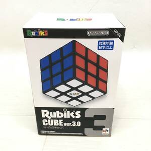 Σ未開封 BANDAI NAMCO バンダイ Rubiks CUBE ルービックキューブ ver.3.0 立体パズル おもちゃ 知育玩具 カラフル 現状品ΣK52482