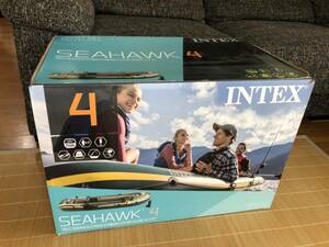 新品 INTEX SEAHAWK4 インテックス 大人4人用 ゴムボート シーホーク4 海 釣り フィッシング 湖 