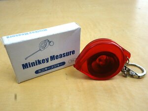 Minikey Measure ミニキーメジャー 1m 赤 レッド