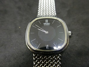 ジェンタデザイン セイコー SEIKO クレドール アシエ CREDOR Acier クォーツ メンズ ウォッチ 腕時計 型式: 87-0761 78-5191 管理No.19240