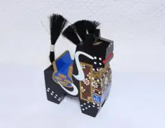 八幡馬 (やわたうま) 青森 郷土 玩具 黒 木製  工芸品