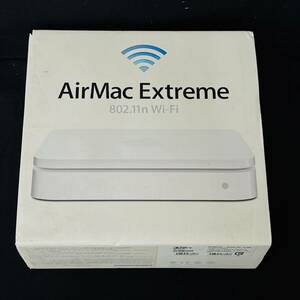 【通電確認済み】Apple AirMac Extreme 802.11n Wi-Fi MC340J/A A1354 アップル エアマック 現状品