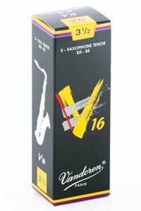 バンドーレン テナーサクソフォンリード V16 硬さ:3-1/2 (5枚入)