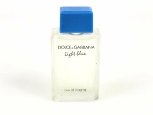 満量　ドルチェ&ガッバーナ　DOLCE & GABBANA　ライトブルー　light blue　オードトワレ　4.5ml　ミニ香水　YMK‐652　