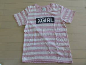 美品 XGIRL ボーダー半袖Tシャツ サイズ2