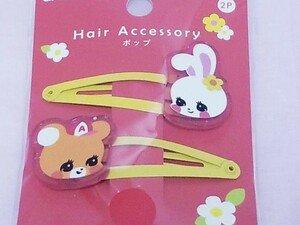 レトロポップ★ヘアアクセサリー★スリーピン★新品未開封★２個セット