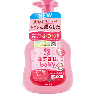 まとめ得 アラウ.ベビー 泡全身ソープ 本体 450mL x [3個] /k