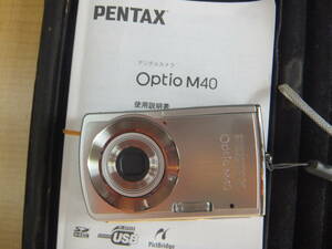 PENTAX　OPTIO　M40　デジカメ