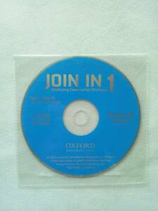 【CD】 JOIN IN 1　Developing Conversation Strategies (OXFORD UNIVERSITY PRESS)