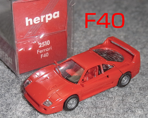 1/87 フェラーリ F40 レッド FERRARI