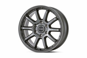 JAOS ジャオス TRIBE CROSS 18×8.5J +55 6H 139.7 マットガンメタリック 1本 　