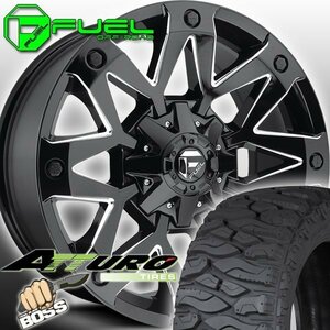 FUEL D555 Ambush ハマー H2 H1 HUMMER 新品 20インチマッドタイヤホイールセット ATTURO TRAIL BLADE BOSS LT325/60R20 35x13.0R20