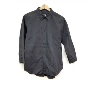 ブラックコムデギャルソン BLACK COMMEdesGARCONS 七分袖シャツ サイズS - ダークグレー メンズ 美品 トップス