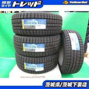 限定 アウトレットスタッドレスタイヤ 国産 ダンロップ WM03 215/45R17 4本 2020年製 タイヤ単品 プリウス カローラツーリング 下妻