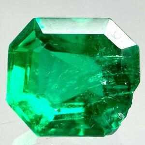 ●天然エメラルド0.732ct●a約5.9×5.3mmソーティング付 ルース 裸石 宝石 ジュエリーjewerly emerald DH0/DH0