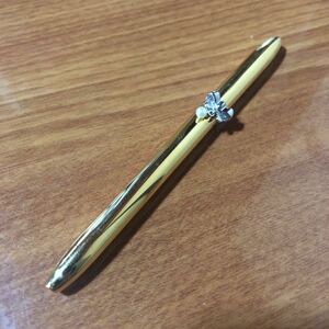 〈送料無料〉ミキモト ボールペン ミニサイズ パール 真珠 ゴールドカラー 手帳サイズ リボン