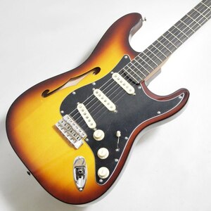 Fender Limited Edition Suona Stratocaster Thinline, Ebony Fingerboard, Violin Burst【フェンダーUSAストラトキャスター3.33kg】
