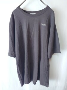 MURUA ムルーア Tシャツ 半袖 Lサイズ メンズ チャコールグレー 濃灰色 古着