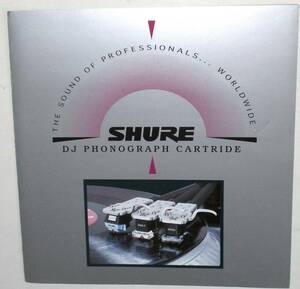 ★★★　SHURE / シュアー ＜総合カタログ＞ 2000年版