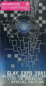 H00018874/〇VHSビデオ2枚組/GLAY「GLOBAL COMMUNICATION LIVE IN HOKKAIDO」