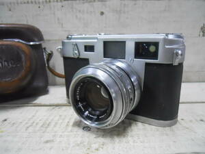 M9452 ビンテージカメラ Aires35 3C SEIKOSHA-MXL 1:1.9 f=4.5cm シャッター押せます 傷汚有り 動作チェック無 60サイズ(0504)