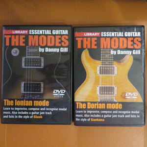 【中古美品DVD】Lick Library Essential Guitar The Modes (直輸入品；7巻セット)　英語だけど良く分かります