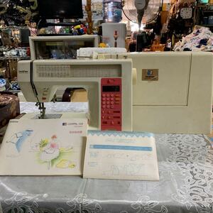 brother ブラザー　COMPUTER SEWING コンピュータミシン 家庭用ミシン ジャンク品　部品取り　通電確認済み