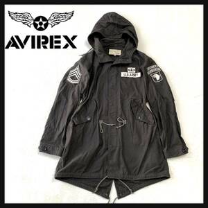 【人気】AVIREX アヴィレックス モッズコート フィッシュ テール ミリタリー M-51 US ARMY 101ST AIRBORNE