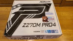 【ジャンク品扱い】ASRock Intel Z270チップセット搭載 Micro ATXマザーボード Z270M Pro4　LGA 1151　DDR4