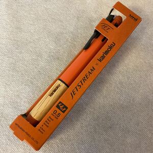 《未使用》UNI ジェットストリーム×カリモク 4&1 複合ペン 0.5mm サンセットオレンジ