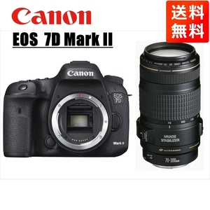 キヤノン Canon EOS 7D MarkII EF 70-300mm 望遠 レンズセット 手振れ補正 デジタル一眼レフ カメラ 中古