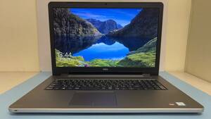 中古ノートパソコン★Windows10★DELL Core i7-6500U/@2.60GHz/8GB/HDD 400GB/17インチ以上★