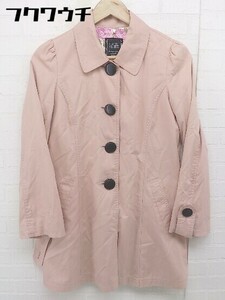 ◇ CECIL McBEE セシルマクビー 長袖 チェスターコート サイズ M ピンク レディース