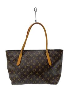 LOUIS VUITTON◆ルイヴィトン/ラスパイユPM_モノグラム・キャンバス_BRW/PVC/ブラウン