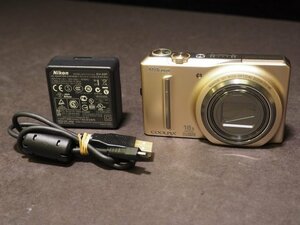 S991 Nikon コンパクトデジタルカメラ COOLPIX S9100 バッテリー＋充電ACアダプター付属 4.5-81.0mm 1:3.5-5.9 ニコン クールピクス