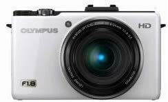 OLYMPUS デジタルカメラ XZ-1 ホワイト 1000万画素 1/1.63型高感度CCD 大口(中古品)