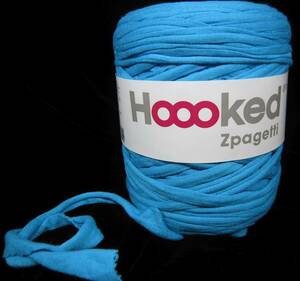 【未使用】DMC Hoooked Zpagetti(フックドゥズパゲッティ) ブルー 編み物　毛糸 Tシャツヤーン　超極太糸 