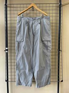 【CITEN/シテン】UNITED ARROWS ユナイテッドアローズ WIDE CARGO PANTS sizeFREE GRAY ワイド カーゴパンツ ミリタリー トラウザー