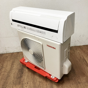 【引取限定・配送別料金/ヤマトらくらく家財便A+B】TOSHIBA/東芝 大清快 2.2kW 6畳 ルームエアコン RAS-H221E9P(W) 2022年式 ●42805